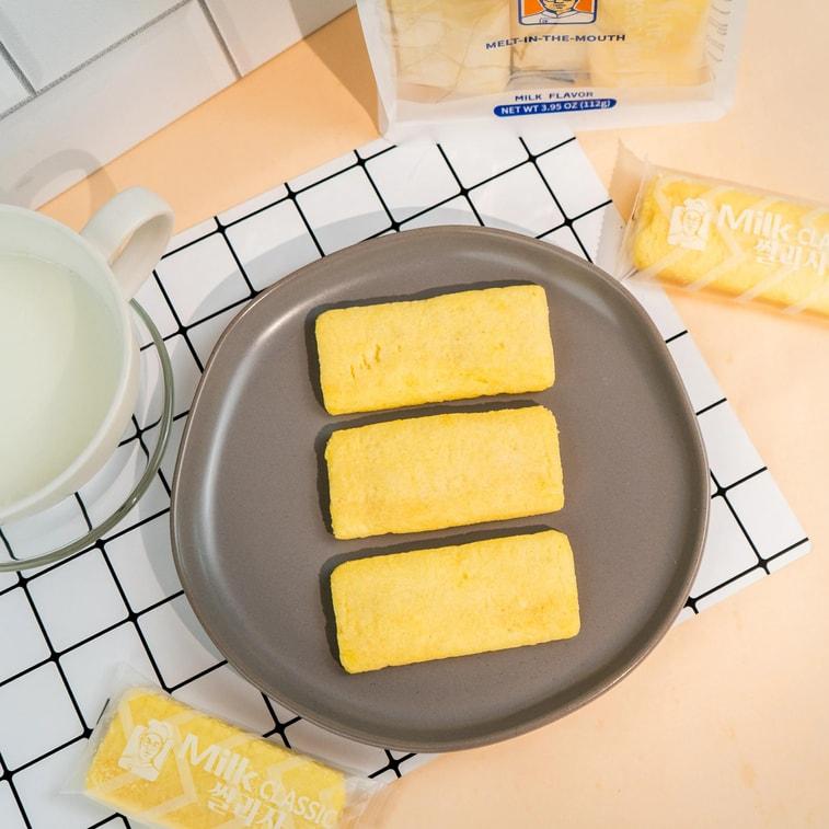 ORBIT TRENZY GAHM Milk Classic Rice Crackers 8.53 oz Korean Snack Mild Milky Flavor Delicious Crispy Protein Treat Melt-in-the-Mouth Ricecakes Light Flavor Melting