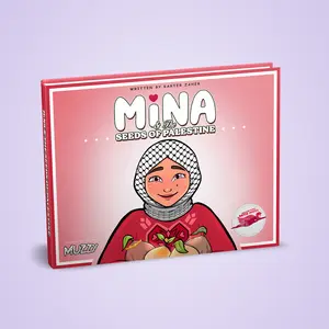 Muzzy Brand Mina & The Seeds of Palestine Educational Rhyme Book for Kids with Vibrant Illustrations and Inspiring Stories for Early Learning Ages 3-8