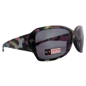 Lourdes, High-End Line Bifocal (Clear On Top) Sun Readers for Women  Readers Sunglasses (Pink, Blue with black) NY Fifth Avenue