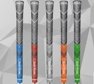 MCC Plus4 Golf Grips Set 12 Pack Multi Compound Golf Club Grips Rubber Hybrid Grips for Iron Wood Clubs Non Slip Standard Size Anti-Slip Men's PU Putter Cover