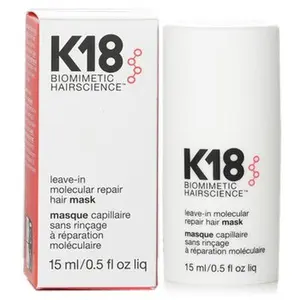 K18 Hair Leave in Molecular Repair Hair Mask 15m/0.5oz