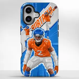 Pat-Inspired Surtain II Graffiti MagSafe Phone Case, Junk Phone Case With Shockproof Decorative Phone Protector Cover, Dual Layer Protection, Cute Protective Durable Cover For iPhone 12 13 14 15 Pro Max