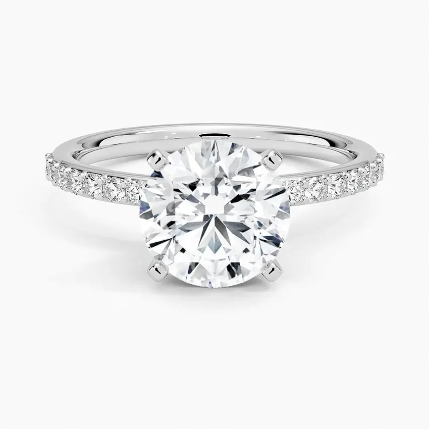 Moissanite Diamond Ring