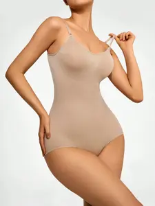 Shapewear for Women Tummy Control Wasit Trainer Bodysuit Mid-Thigh Seamless Smooth Fajas Full Body Shaper