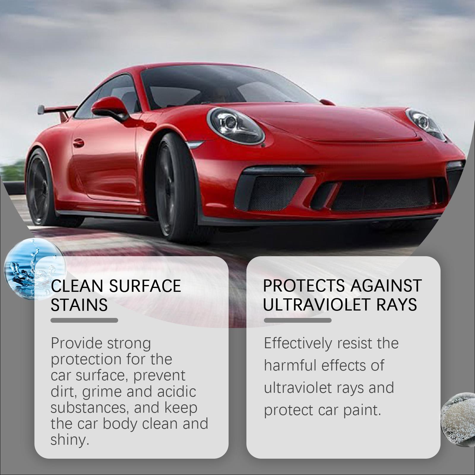 Car Coating Spray 120ml Auto Care Polishing Dust Proof Anti Stain Liquid Glass Sealant Coating Agent