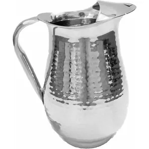 ributors Stainless Steel Hammered Jug 2 liter