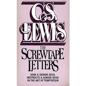 USED Book - The Screwtape Letters by c lewis (Paperback) - english