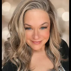 Watered Souls 18" Caramel Highlight Synthetic Wig 13x4 Lace Front 120 Density Scandinavian Hairline Heat Tolerance 350 Free Cap & Gift