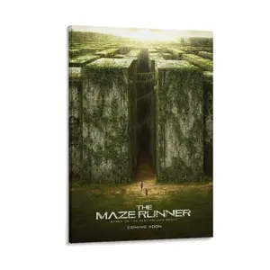 Maze Runner-inspired Wall Art—The Death Cure Canvas Prints for Bold And Modern Home Decoration. Poster Canvas Wall Art For Bedroom Decor Bar Office Room Decor Gift