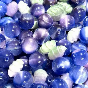 A. Acrylic Beads, Resin Beads  Individual Styles