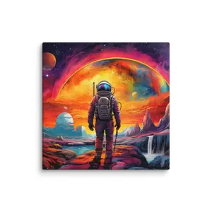 Space Traveler Canvas