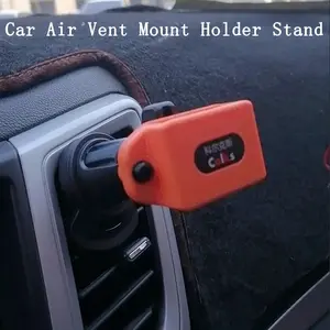 Car Air Vent Walkie Talkie Holder, Two-way Radio Back Clip Mount, For  Baofeng  Kenwood Two-Way Radio handheld Microphone bracket,Vehicle Communication Accessory, Durable & Secure Fit，Adjustable