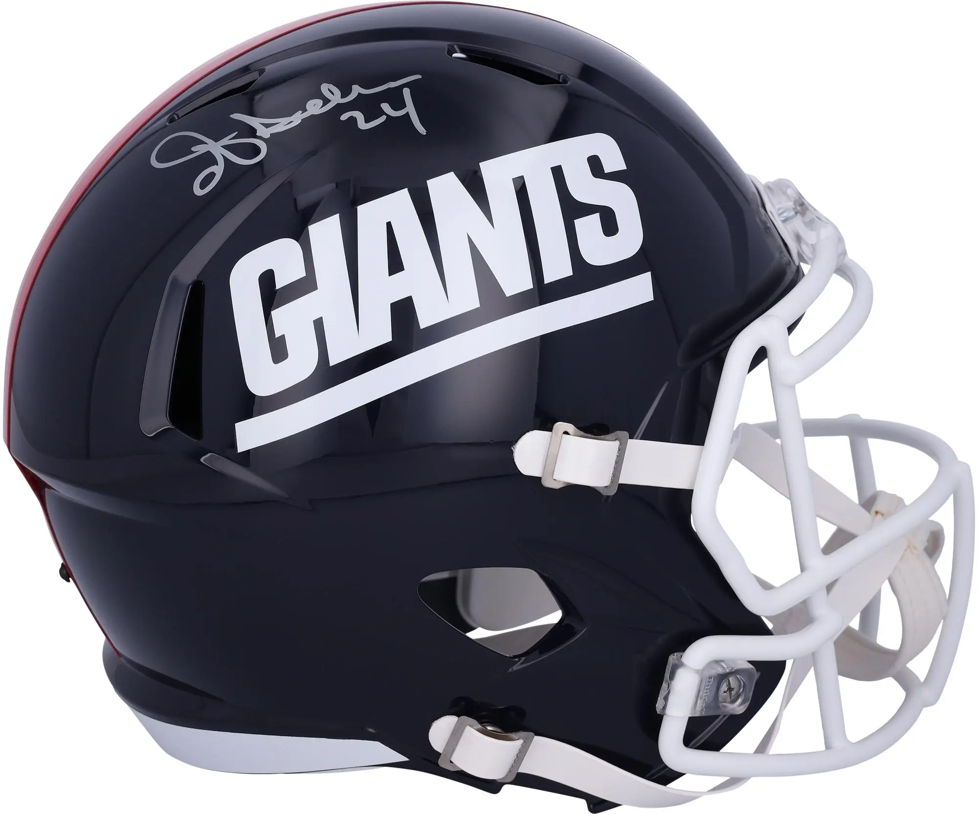 Ottis Anderson New York Giants Autographed Throwback 1980-99 Speed Replica Helmet - Fanatics Authentic Certified