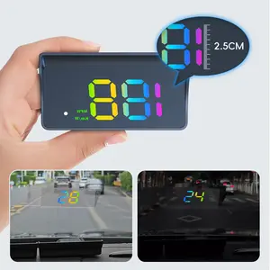 2026 New HUD Head Up Display GPS Speedometer Car Digital MPH Speed Monitor