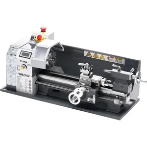 VEVOR Metal Lathe Machine, 8.7x 39 in, Precision Bench Power Metal Lathe, Automatic Feed, 0-2500 RPM Variable Speed, 1250W Brushless Motor, for Processing Precision Parts Soft Metals Wood PlasticsVEVOR Super Brand Day