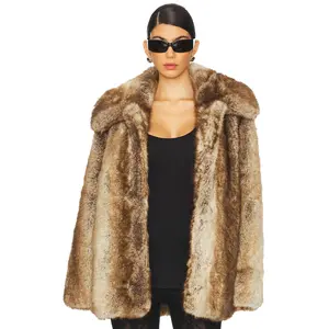 Jakke Rosemary Coat in Brown Fox