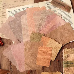 168pcs (6 Packs) Scrapbook Supplies Kit Textured Paper, Rice Paper for Scrapbooking Paper, Junk Journal Supplies, Decorative Decoupage Card Making Supplies, and DIY Mixed Media Collage Card, Vintage Wall Decor