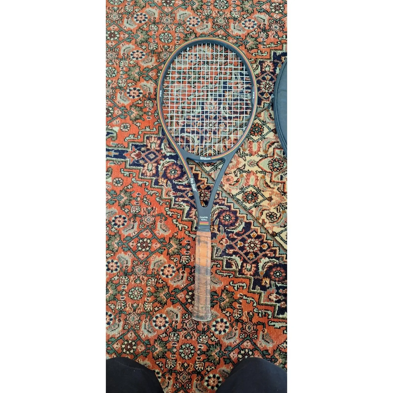 Wilson Pro Staff 6.0 Midsize 85 PWS Graphite made With Kevlar Code