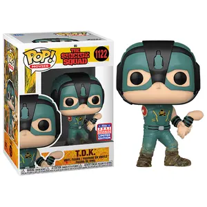 Funko Pop! T.D.K. The Suicide Squad Movie 1122 - 2021 Summer Convention Exclusive Vinyl Figure in PopShield Protector