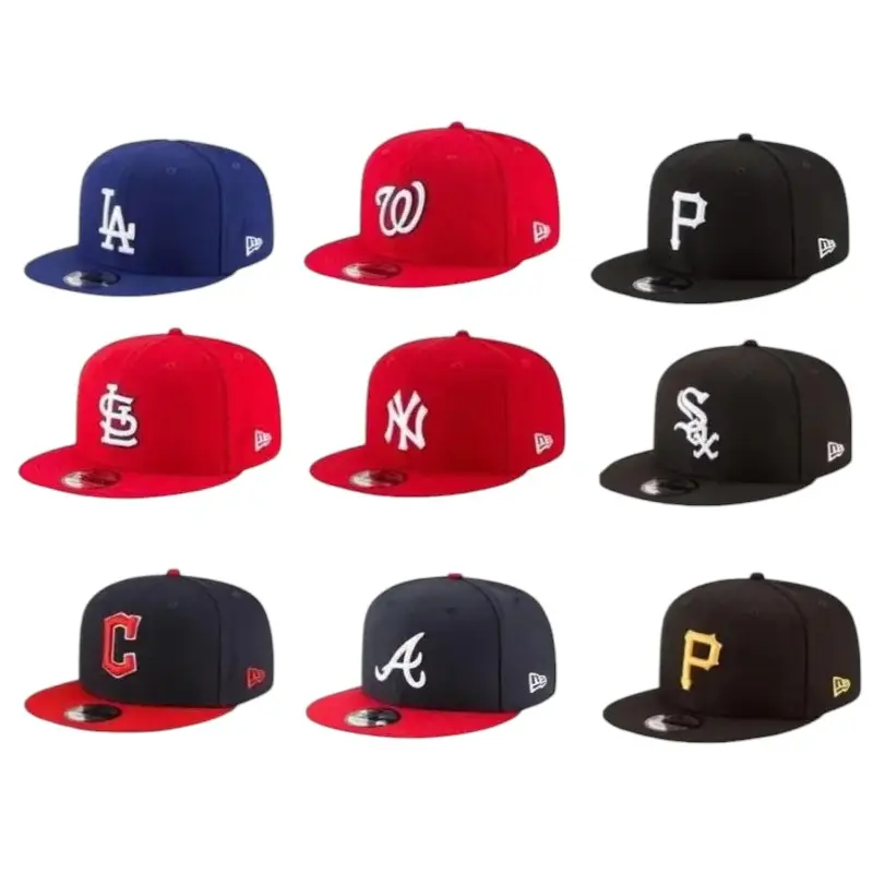 2027 NEW ERA MLB 59FIFTY Fitted Baseball Hat Dodgers Yankees Astros Red Sox White Sox Embroidered Logo Flat Brim Cap Urban Hip Hop Streetwear Fashion