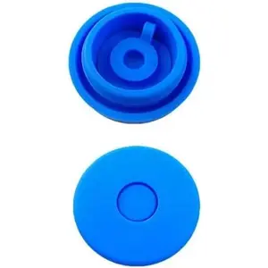 2 Packs 5 Gallon Water Jug LidsReplacement Water Jug Caps,  Leak Proof Jug Lid for 55mm Bottles, Blue
