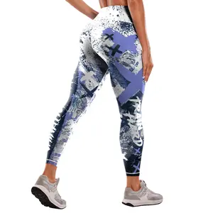 Women's High-Waisted Yoga Leggings Non-See-Through Tummy Control Butt-Lifting Stretchy Workout Pants for Yoga Training Gym Running Everyday Wear Machine Washable All-Season Fitness Bottoms