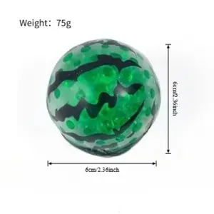 Squishy Watermelon Squeeze Toy Stress Ball Soft Fidget Sensory Toy for Kids Adults, ADHD Autism Relax, Party Favors Gifts