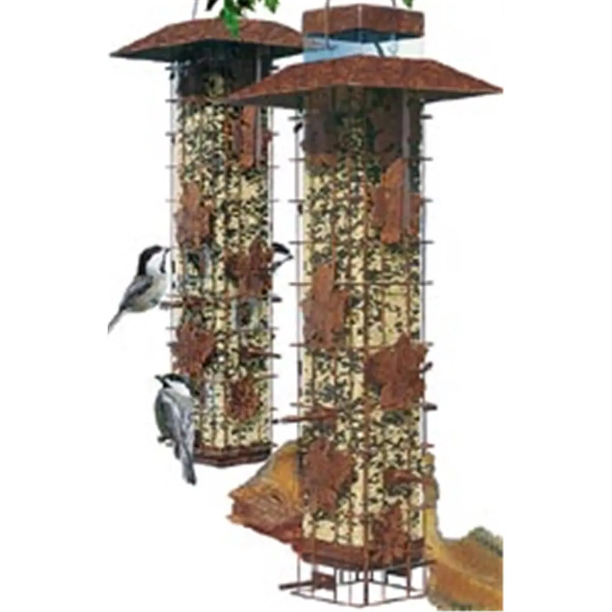 Perky-Pet Birdscapes Squirrel-Proof Bird Feeder, Squirrel Be Gone Design for Pet Bird Feeding Supplies, Squirrel-Proof Bird Feeders