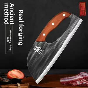 Hand Forging Thickened Kitchen Knife, Sharp and Ergonomic Design, Lightweight Ladies' Cooking Tool, Ideal for Home Use
