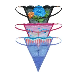 Spice Rack | Im Your Favorite Thong / Black Floral - Pink Peacock - Blue Icicle