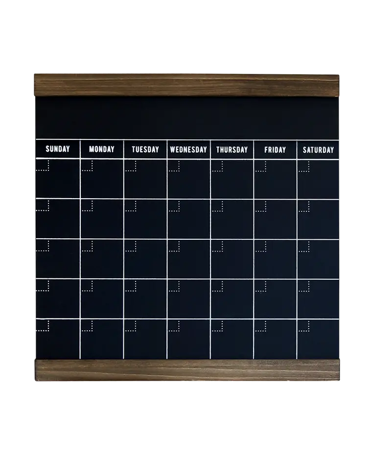 Medium Black Monthly 1WRITE Board