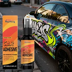 100ml Automotive Adhesive Remover Can Remove and Wash Adhesives Without Leaving Marks or Damaging Car Paint and Glass, And Decompose Stubborn Adhesive Stains