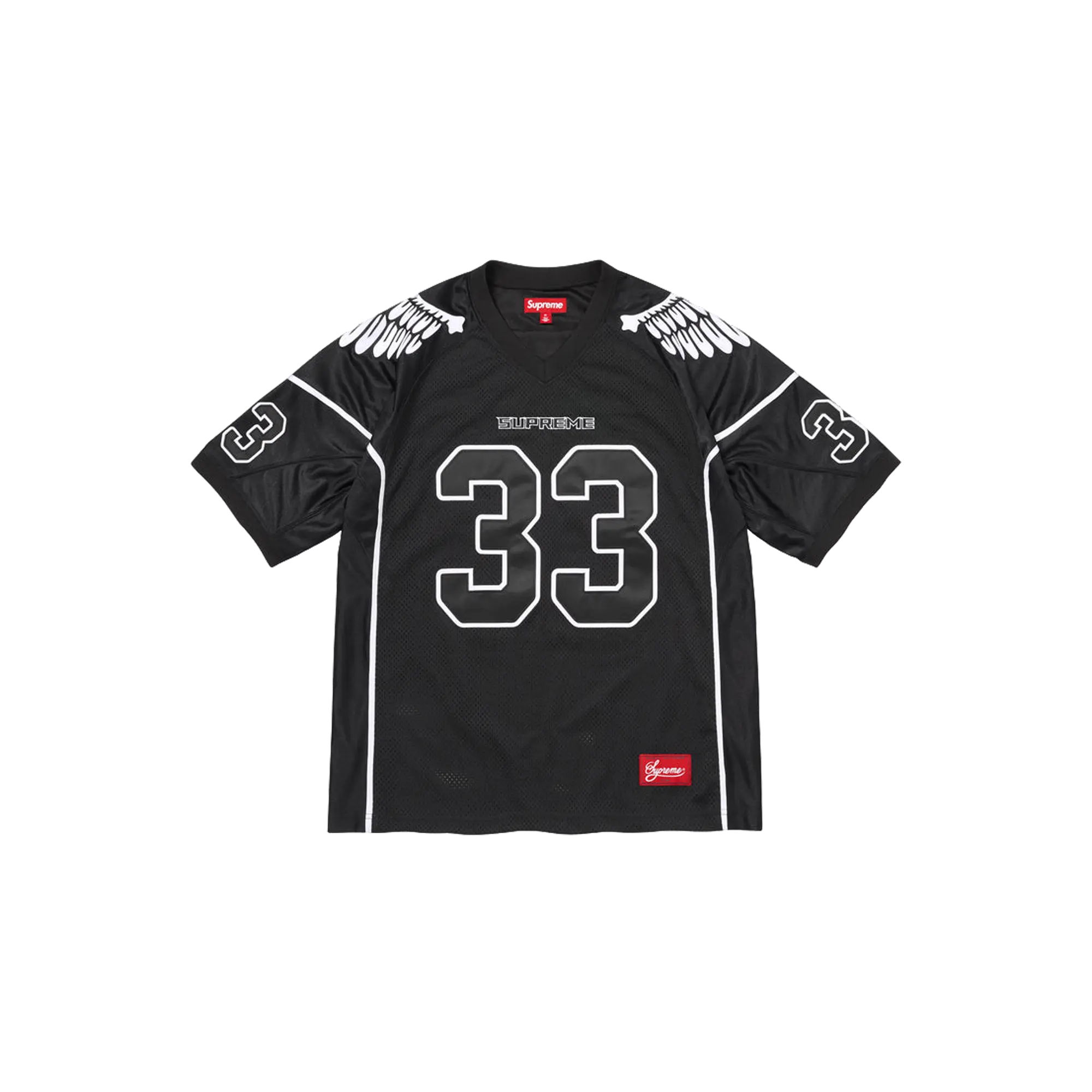 Wings Football Jersey "SS26 - Black" SU27757