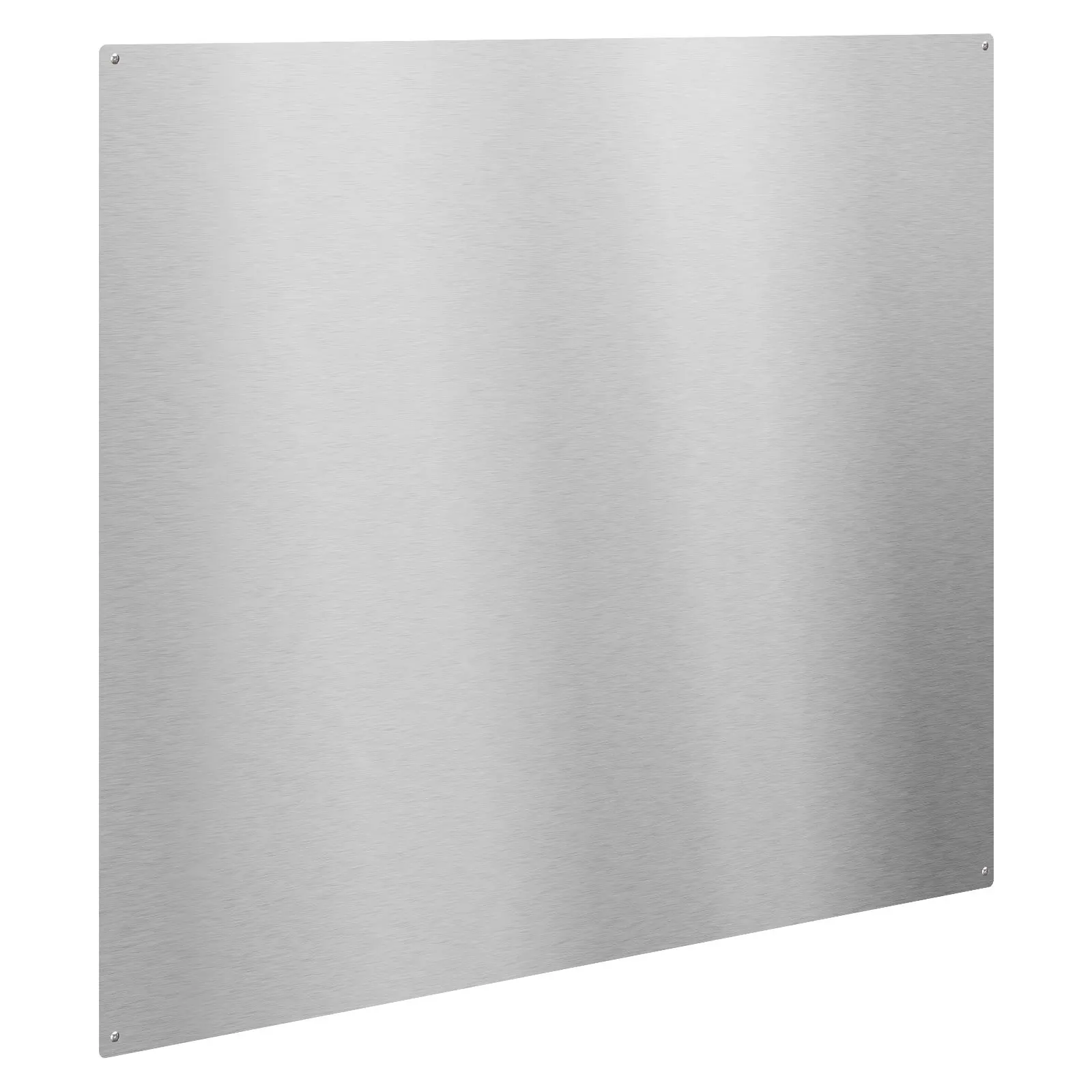 36" x 30" Stainless Steel Backsplash for Stove, Ultra Flat Splatter Guard, Wall Shield Range Hood Backsplash, Easy Clean Kitchen Wall Metal Panel, Pre-Drilled Holes for Easy Installation, Silver