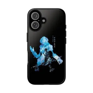 Persona 3 Orpheus Poetry Blue Ver. Glossy Tough iPhone Case - Premium Protection Suitable for iPhone 17-11 Pro Max/Plus and  Samsung Galaxy S23-25