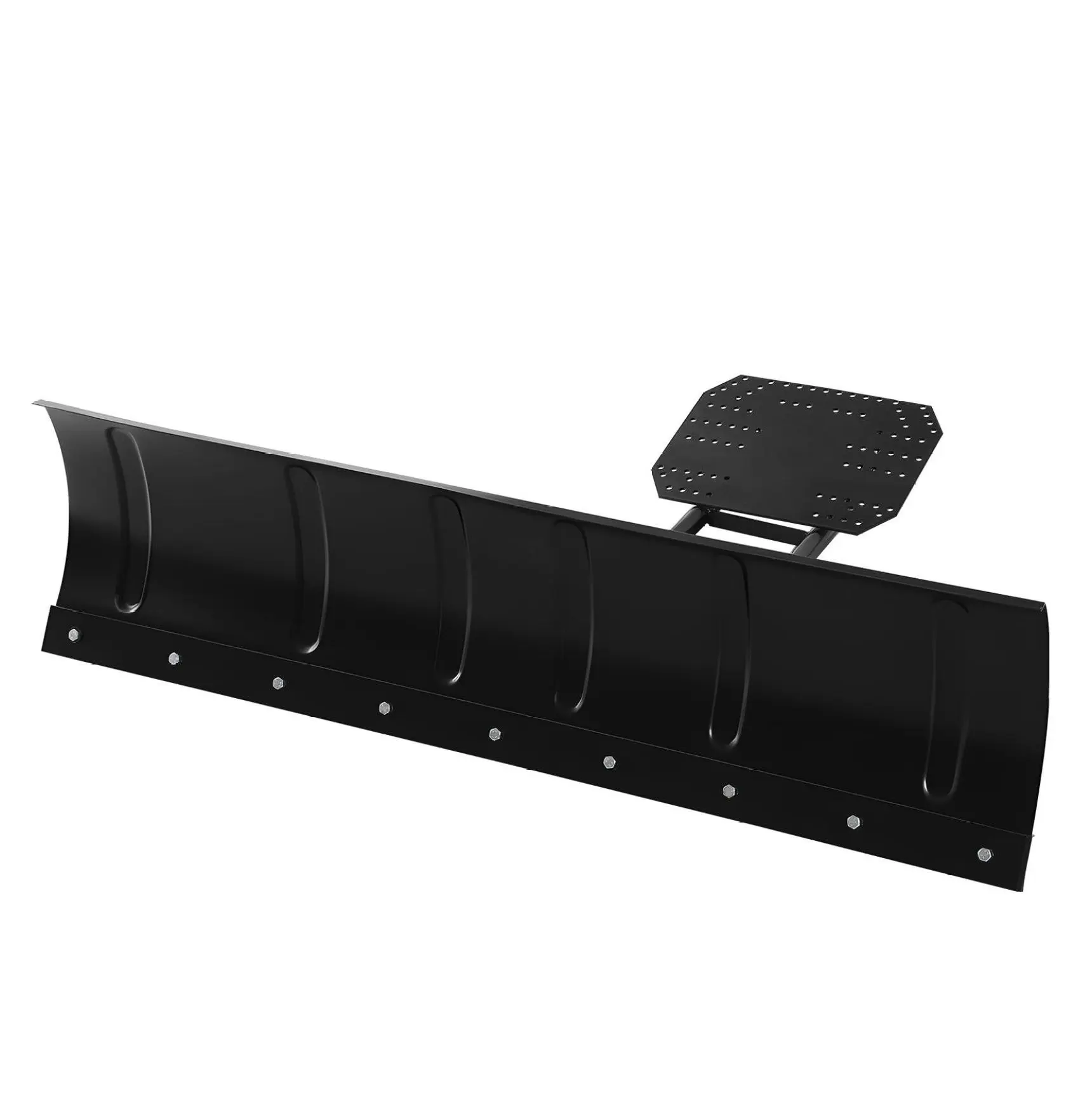 60in Universal Snow Plow Kit for ATV/UTV - Adjustable Blade, Quick Detach, Steel Scrape Blade, 3 Mount Options, Efficient Snow Removal 60 inch