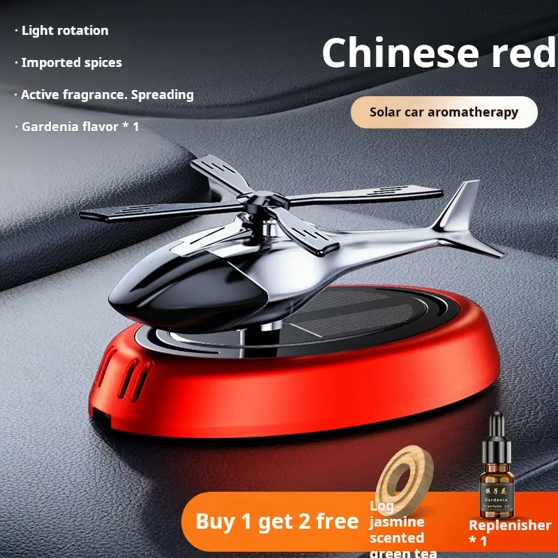 Solar-Powered Car Fragrance Diffuser - Plug-in Free, Eco-Friendly Energy-Efficient Car Aromatherapy Accessory, Naturally Releases Lasting Scent for Fresher Drive Every Journey