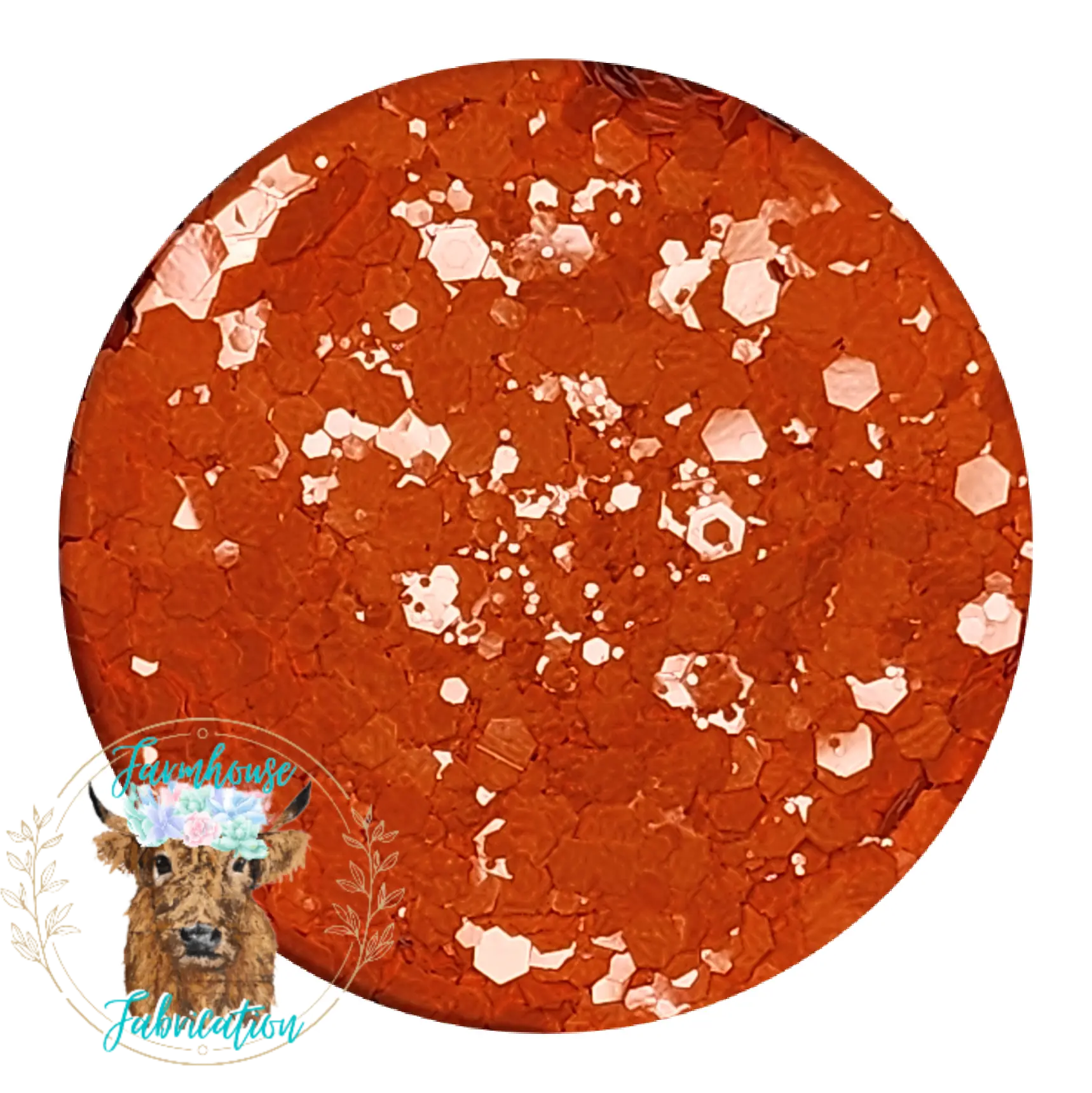 "Orange Blossom" Custom Mix / Polyester Glitter / Tumbler Glitter / Orange Glitter