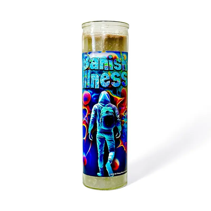Banish Illness Candle for Banishing Negative Energies | Healing & Wellness