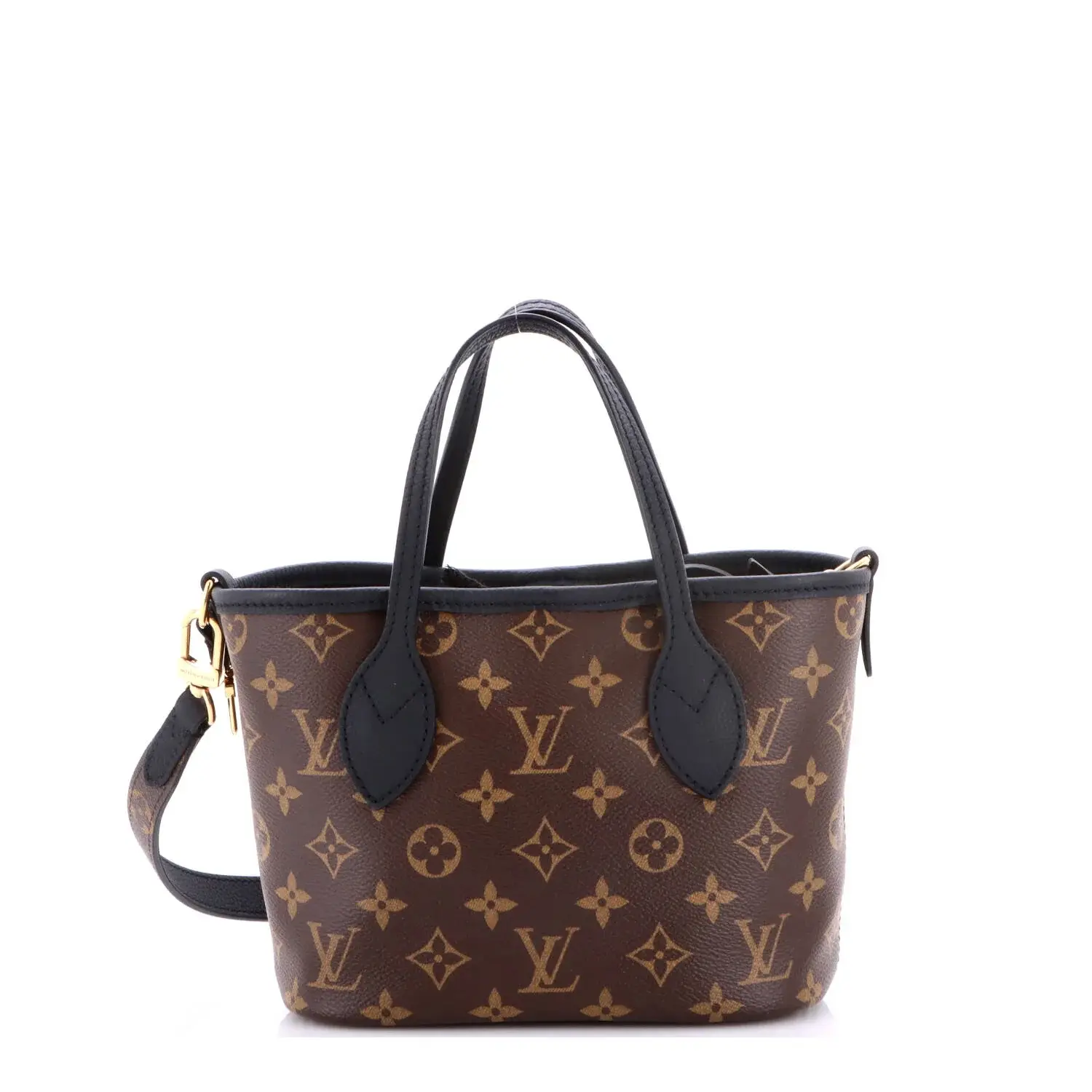Pre-owned Louis Vuitton Canvas Coated Tote Bags REBAG Neverfull Bandouliere Inside Out Monogram Canvas and Leather BB by Rebag