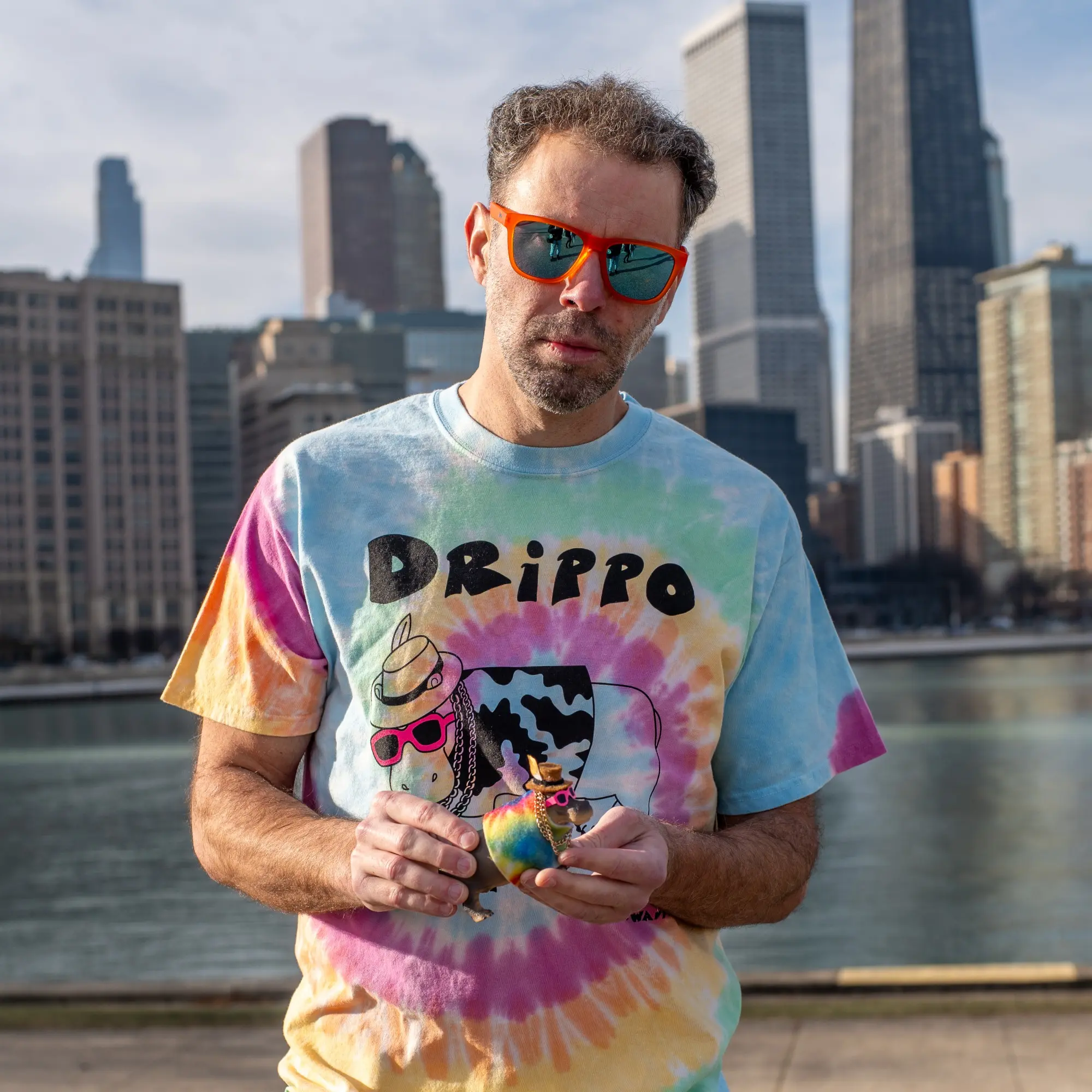 Drippo Habitat Hypebeast Doctor Waffle - Tie-Dye T-Shirt - TikTok Shop