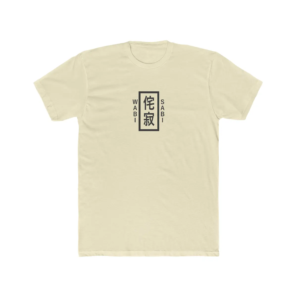 Wabi-Sabi: Imperfect Beauty Japanese Life Concept - Kintsugi Premium Cotton Crew Tee Fabric Fit Fitted Shortsleeve