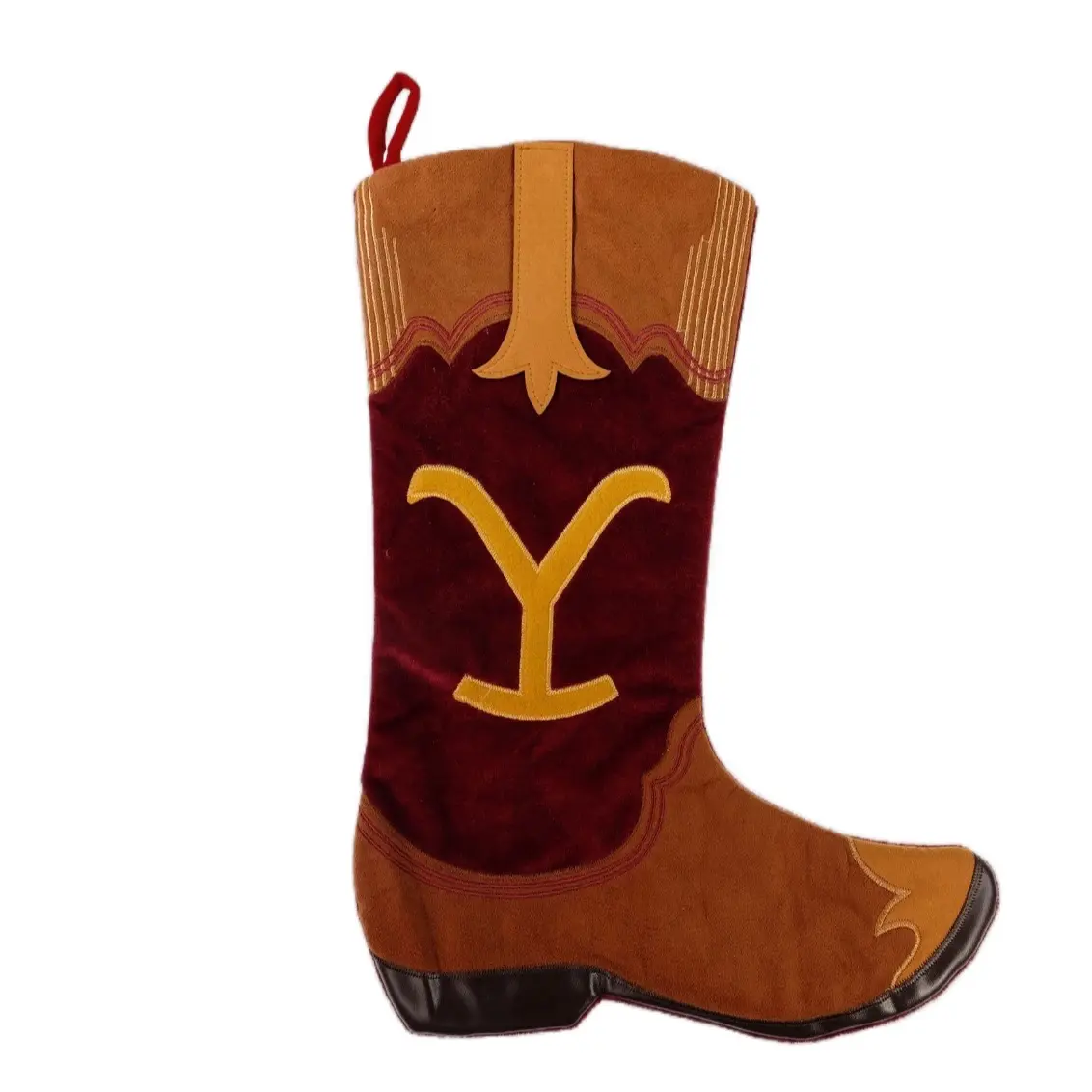 Yellowstone Boot 20” Christmas Stocking