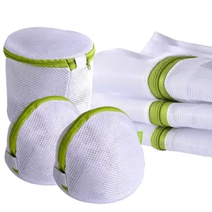6 Pack Laundry Wash Bag Durable Mesh Wash Laundry Bag Blouse, Hosiery, Stocking Accessories Bra