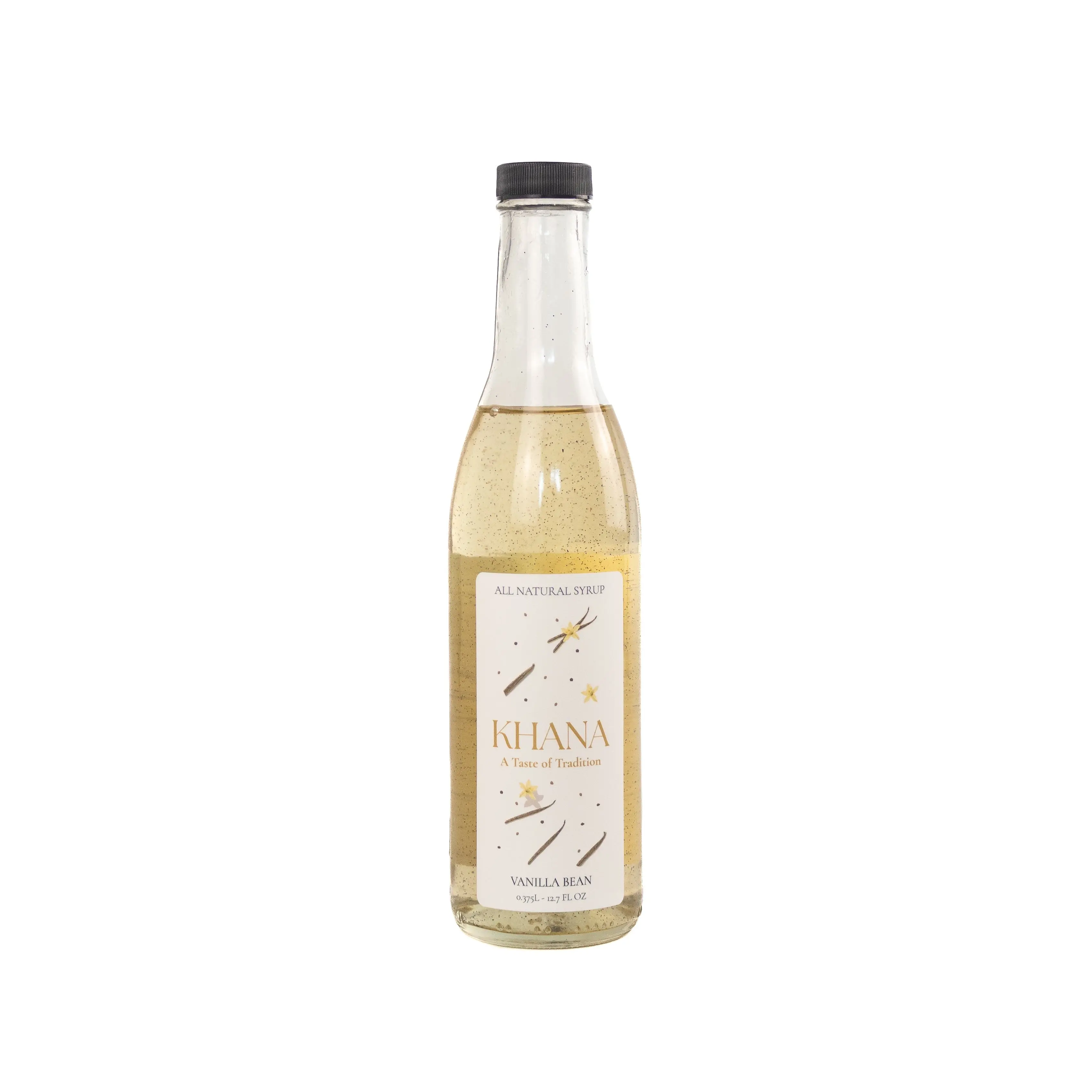 Vanilla Bean Natural Syrup for Coffee & Matcha
