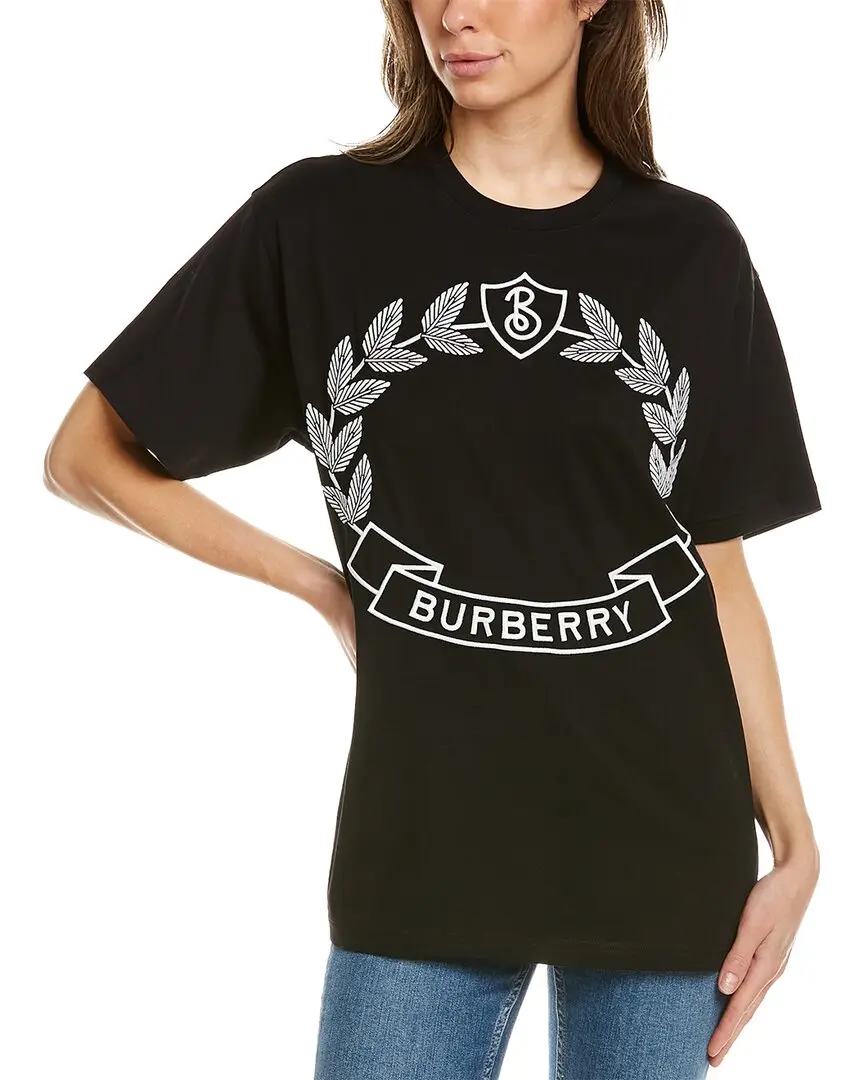 Burberry Oak Leaf Crest T-Shirt Burberry Oak Leaf Crest T-Shirt
