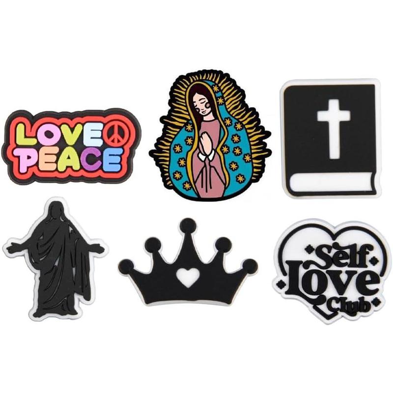 Lot of 30, 50, 100pcs Kid's Lovely Cartoon Shoe Charms Men Women Shoes Decoration for Boys Girls Birthday Gifts