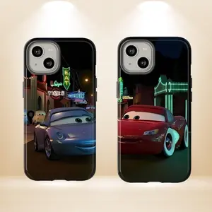 Lightning McQueen & Sally Couple Phone Case, Cars Phone Cases  For All Iphone Models, Trending iPhone Case, Accessories Protection, Pixar Phone Case