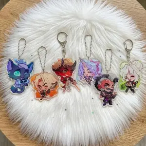 6 Ops Deadlock Acrylic Keychains: Rem Graves Silver Venator Celeste Apollo