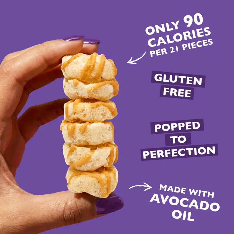 6 Pack - Drizzilicious Salted Caramel Mini Rice Cakes 4 oz 6 Pack - Drizzilicious Salted Caramel Mini Rice Cakes 4 oz